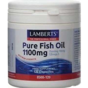 LAMBERTS FISH OIL PURE (Ω-3 ΛΙΠΑΡΑ ΟΞΕΑ)  1100mg 120caps  ΚΑΡΔΙΑΚΗ ΛΕΙΤΟΥΡΓΙΑ