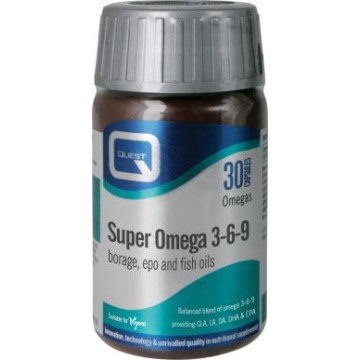 QUEST SUPER OMEGA 3-6-9 30caps QUEST SUPER OMEGA 3-6-9 30caps