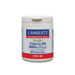 LAMBERTS VITAMIN D3 1000iu VEGAN 90caps