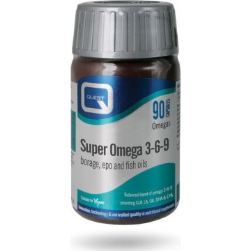 QUEST SUPER OMEGA 3-6-9 90caps QUEST SUPER OMEGA 3-6-9 90caps