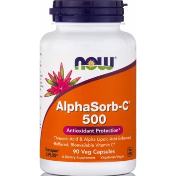 NOW FOODS ALPHASORB-C® 500 MG 90VEG CAPSULES