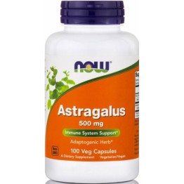 ASTRAGALUS NOW FOODS 500mg 100caps ΒΕΛΤΙΩΣΗ ΑΜΥΝΑΣ