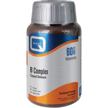 QUEST VITAMIN B-COMPLEX TIME RELEASE 60tabs QUEST VITAMIN B-COMPLEX TIME RELEASE 60tabs