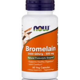 NOW FOODS BROMELAIN 500mg 60veg.caps