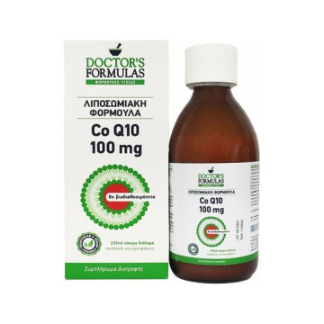 CoQ10 100mg (ΛΙΠΟΣΩΜΙΑΚΗ ΦΟΡΜΟΥΛΑ ΜΕ ΣΥΝΕΝΖΥΜΟ Q-10 ΣΕ ΠΟΣΙΜΟ ΔΙΑΛΥΜΑ) DOCTOR'S FORMULAS 180ml DOCTOR'S FORMULAS