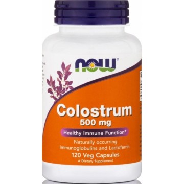 NOW FOODS  COLOSTRUM (ΠΡΩΤΟΓΑΛΑ)  500mg 120vcaps NOW FOODS  COLOSTRUM (ΠΡΩΤΟΓΑΛΑ)  500mg 120vcaps