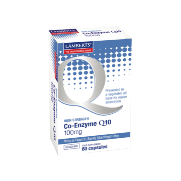 LAMBERTS Co-ENZYME Q-10 (ΣΥΝΕΝΖΥΜΟ Q-10)  100mg 60caps
