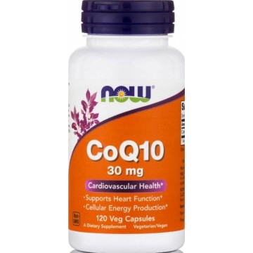 CoQ10 (ΣΥΝΕΝΖΥΜΟ Q-10) NOW FOODS 30mg 120vcaps ΚΑΡΔΙΑΚΗ ΛΕΙΤΟΥΡΓΙΑ CoQ10 (ΣΥΝΕΝΖΥΜΟ Q-10) NOW FOODS 30mg 120vcaps ΚΑΡΔΙΑΚΗ ΛΕΙΤΟΥΡΓΙΑ