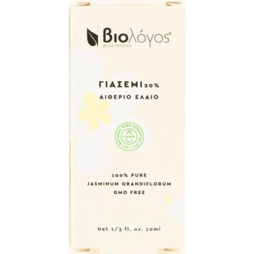 ΒΙΟΛΟΓΟΣ ΑΙΘΕΡΑΙΟ ΕΛΑΙΟ ΓΙΑΣΕΜΙ (JASMINUM GRANDIFLORUM) 10ML