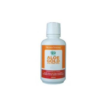 HIGHER NATURE ALOE GOLD CHERRY & CRANBERRY  (ΟΡΓΑΝΙΚΗ ΑΛΟΗ ΒΕΡΑ ΑΠΟ ΟΛΟΚΛΗΡΟ ΦΥΛΛΟ)  485ml ΑΙΜΑΤΟΣ