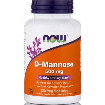 D-MANNOSE (ΜΑΝΝΟΖΗ) NOW FOODS 500mg 120caps ΟΥΡΟΛΟΙΜΩΞΕΙΣ D-MANNOSE (ΜΑΝΝΟΖΗ) NOW FOODS 500mg 120caps ΟΥΡΟΛΟΙΜΩΞΕΙΣ