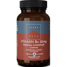 TERRA NOVA VITAMIN B-6 (P5-P) 5Omg  COMPLEX 50 caps