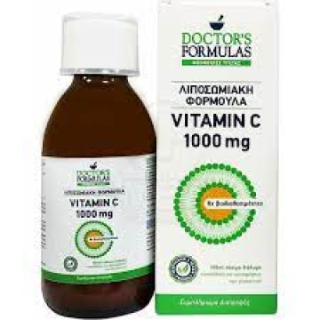 VITAMIN C 1000mg (ΛΙΠΟΣΩΜΙΑΚΗ ΦΟΡΜΟΥΛΑ ΒΙΤΑΜΙΝΗΣ C ΣΕ ΠΟΣΙΜΟ ΔΙΑΛΥΜΑ) DOCTOR'S FORMULAS 150ml DOCTOR'S FORMULAS