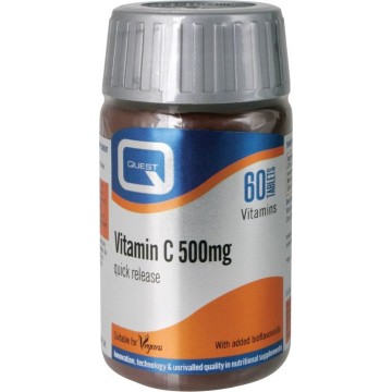 QUEST VITAMIN C 500mg QUICK RELEASE 60 TABS QUEST VITAMIN C 500mg QUICK RELEASE 60 TABS