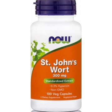 ST. JOHN'S WORT EXTRACT NOW FOODS 300mg 100vcaps ΚΑΤΑΘΛΙΨΗ ST. JOHN'S WORT EXTRACT NOW FOODS 300mg 100vcaps ΚΑΤΑΘΛΙΨΗ