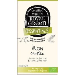 ROYAL GREEN IRON COMPLEX ORGANIC 60caps