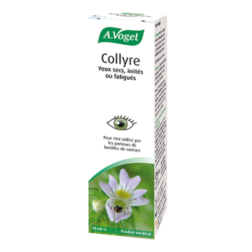 EYE DROPS (COLLYRE) - (ΚΟΛΛΥΡΙΟ ΜΕ ΕΥΦΡΑΣΙΑ ΚΑΙ ΥΑΛΟΥΡΟΝΙΚΟ ΟΞΥ) A. VOGEL 10ml ΕΠΙΠΕΦΥΚΙΤΙΔΑ