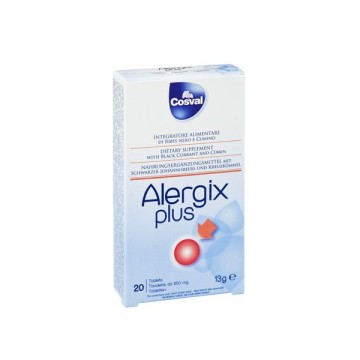 ALLERGIX PLUS (ΓΙΑ ΤΗΝ ΕΝΙΣΧΥΣΗ ΤΗΣ ΑΜΥΝΑΣ ΤΟΥ ΟΡΓΑΝΙΣΜΟΥ) COSVAL 20tabs ΑΝΑΠΝΕΥΣΤΙΚΕΣ