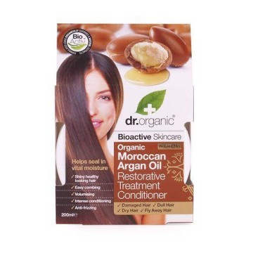 ARGAN OIL RESTORATIVE TREATMENT CONDITIONER (ΒΙΟ-ΕΝΕΡΓΗ ΜΑΣΚΑ ΜΑΛΛΙΩΝ ΜΕ ΒΙΟΛΟΓΙΚΟ ΕΛΑΙΟ ΑΡΓΚΑΝ) DR. ORGANIC 200ml ΒΙΟΛΟΓΙΚΟ ΕΛΑΙΟ ΑΡΓΚΑΝ: ΕΝΑ ΜΥΣΤΙΚΟ ΟΜΟΡΦΙΑΣ ΠΟΥ ΧΡΟΝΟΛΟΓΕΙΤΑΙ ΠΑΝΩ ΑΠΟ 3.500 ΧΡΟΝΙΑ