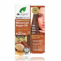 ARGAN OIL HAIR TREATMENT SERUM (ΛΑΔΙ ΜΑΛΛΙΩΝ ΜΕ ΒΙΟΛΟΓΙΚΟ ΕΛΑΙΟ ΑΡΓΚΑΝ) DR. ORGANIC 100ml ΒΙΟΛΟΓΙΚΟ ΕΛΑΙΟ ΑΡΓΚΑΝ: ΕΝΑ ΜΥΣΤΙΚΟ ΟΜΟΡΦΙΑΣ ΠΟΥ ΧΡΟΝΟΛΟΓΕΙΤΑΙ ΠΑΝΩ ΑΠΟ 3.500 ΧΡΟΝΙΑ