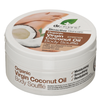 DR. ORGANIC  COCONUT OIL BODY SOUFFLE (ΜΟΥΣ ΣΩΜΑΤΟΣ ΜΕ ΒΙΟΛΟΓΙΚΟ ΕΛΑΙΟ ΚΑΡΥΔΑΣ) 200ml ΒΙΟΛΟΓΙΚΟ ΕΛΑΙΟ ΚΑΡΥΔΑΣ: ΤΟ ΔΕΝΤΡΟ ΤΗΣ ΖΩΗΣ