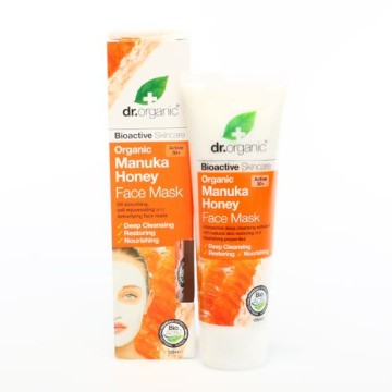 MANUKA HONEY FACE MASK (ΜΑΣΚΑ ΠΡΟΣΩΠΟΥ ΜΕ ΒΙΟΛΟΓΙΚΟ ΜΕΛΙ ΜΑΝΟΥΚΑ) DR. ORGANIC 125ml ΒΙΟΛΟΓΙΚΟ ΜΕΛΙ ΜΑΝΟΥΚΑ: ΤΟ ΘΕΡΑΠΕΥΤΙΚΟ ΜΕΛΙ