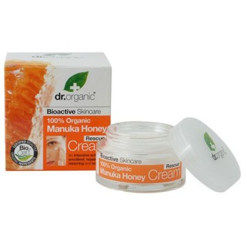 DR.ORGANIC MANUKA HONEY RESCUE CREAM 50ml ΒΙΟΛΟΓΙΚΟ ΜΕΛΙ ΜΑΝΟΥΚΑ: ΤΟ ΘΕΡΑΠΕΥΤΙΚΟ ΜΕΛΙ
