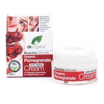 DR. ORGANIC POMEGRANATE ANTI-AGING CREAM (ΑΝΤΙΓΗΡΑΝΤΙΚΗ ΚΡΕΜΑ ΜΕ ΒΙΟΛΟΓΙΚΟ ΡΟΔΙ)  50ml ΒΙΟΛΟΓΙΚΟ ΡΟΔΙ: ΤΟ ΑΡΧΑΙΟ ΦΡΟΥΤΟ