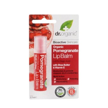 POMEGRANATE LIP BALM (ΒΑΛΣΑΜΟ ΧΕΙΛΙΩΝ ΜΕ ΒΙΟΛΟΓΙΚΟ ΡΟΔΙ) DR. ORGANIC 5.7ml ΒΙΟΛΟΓΙΚΟ ΡΟΔΙ: ΤΟ ΑΡΧΑΙΟ ΦΡΟΥΤΟ