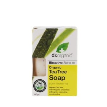 TEA TREE ORGANIC SOAP (ΣΑΠΟΥΝΙ ΜΕ ΒΙΟΛΟΓΙΚΟ ΤΕΪΟΝΕΝΤΡΟ) DR. ORGANIC 100gr ΒΙΟΛΟΓΙΚΟ TEA TREE: ΤΟ ΑΝΤΙΣΗΠΤΙΚΟ ΤΗΣ ΦΥΣΗΣ