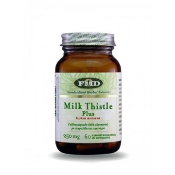 MILK THISTLE PLUS (ΦΟΡΜΟΥΛΑ ΓΙΑ ΤΗΝ ΠΡΟΣΤΑΣΙΑ ΤΟΥ ΗΠΑΤΟΣ) FLORA 250mg 60caps ΗΠΑΤΙΚΗ ΛΕΙΤΟΥΡΓΙΑ
