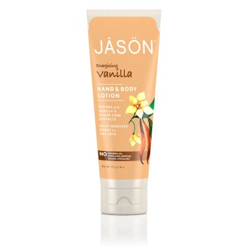 HAND & BODY LOTION ENERGIZING VANILLA (ΛΟΣΙΟΝ ΣΩΜΑΤΟΣ ΜΕ ΒΑΝΙΛΙΑ) JASON 227g JASON