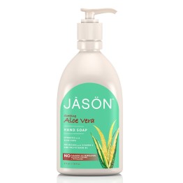 SOOTHING ALOE VERA HAND SOAP (ΥΓΡΟ ΜΕΤΑΞΕΝΙΟ ΚΡΕΜΟΣΑΠΟΥΝΟ ΜΕ ΒΙΟΛΟΓΙΚΗ ΑΛΟΗ ΒΕΡΑ) JASON 473ml JASON