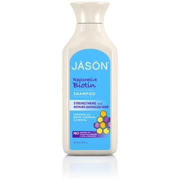 RESTORATIVE BIOTIN SHAMPOO (ΣΑΜΠΟΥΑΝ ΜΕ ΒΙΟΤΙΝΗ) JASON 473ml JASON RESTORATIVE BIOTIN SHAMPOO (ΣΑΜΠΟΥΑΝ ΜΕ ΒΙΟΤΙΝΗ) JASON 473ml JASON
