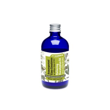 RELIEVING EUCALYPTUS OIL (ΑΝΑΚΟΥΦΙΣΤΙΚΟ ΕΛΑΙΟ ΕΥΚΑΛΥΠΤΟΥ) ZARBIS 100ml ΛΑΔΙΑ ΒΑΣΕΙΣ