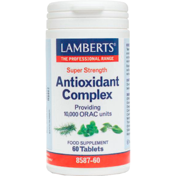 ANTIOXIDANT COMPLEX (ΣΥΝΔΥΑΣΜΟΣ ΦΥΤΙΚΩΝ ΑΝΤΙΟΞΕΙΔΩΤΙΚΩΝ) LAMBERTS 60tabs ΑΝΤΙΟΞΕΙΔΩΤΙΚΕΣ ΟΥΣΙΕΣ