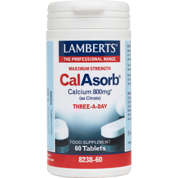 CALASORB CALCIUM (ΚΙΤΡΙΚΟ ΑΣΒΕΣΤΙΟ) LAMBERTS 800mg 60tabs ΟΣΤΕΟΠΟΡΩΣΗ CALASORB CALCIUM (ΚΙΤΡΙΚΟ ΑΣΒΕΣΤΙΟ) LAMBERTS 800mg 60tabs ΟΣΤΕΟΠΟΡΩΣΗ