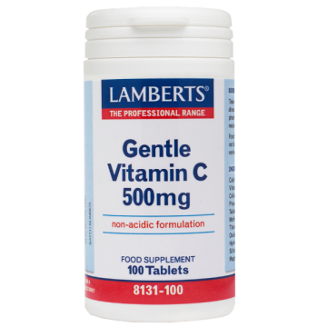 VITAMIN C (GENTLE VITAMIN-C) - (ΜΗ ΟΞΙΝΗ ΜΟΡΦΗ ΒΙΤΑΜΙΝΗΣ C) LAMBERTS 500MG 100TABS ΒΙΤΑΜΙΝΗ C VITAMIN C (GENTLE VITAMIN-C) - (ΜΗ ΟΞΙΝΗ ΜΟΡΦΗ ΒΙΤΑΜΙΝΗΣ C) LAMBERTS 500MG 100TABS ΒΙΤΑΜΙΝΗ C