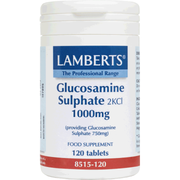 GLUCOSAMINE SULPHATE (ΘΕΙΙΚΗ ΓΛΥΚΟΖΑΜΙΝΗ) LAMBERTS 750mg 120tabs ΑΡΘΡΙΤΙΔΑ - ΟΣΤΕΟΑΡΘΡΙΤΙΔΑ
