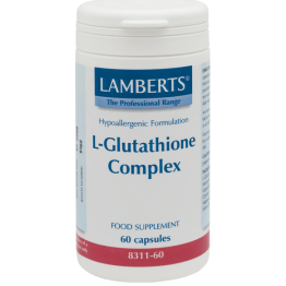 L-GLUTATHIONE COMPLEX (ΓΛΟΥΤΑΘΕΙΟΝΗ) LAMBERTS 60caps ΗΠΑΤΙΚΗ ΛΕΙΤΟΥΡΓΙΑ