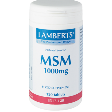 MSM (ΟΡΓΑΝΙΚΟ ΘΕΙΟ) LAMBERTS 1000mg 120tabs ΜΥΑΛΓΙΕΣ MSM (ΟΡΓΑΝΙΚΟ ΘΕΙΟ) LAMBERTS 1000mg 120tabs ΜΥΑΛΓΙΕΣ