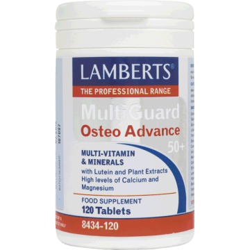 MULTIGUARD OSTEOADVANCE 50+ (ΕΝΙΣΧΥΜΕΝΗ ΠΟΛΥΒΙΤΑΜΙΝΟΥΧΑ ΦΟΡΜΟΥΛΑ ΓΙΑ ΤΗΝ ΥΓΕΙΑ ΤΩΝ ΟΣΤΩΝ) LAMBERTS 120tabs ΟΣΤΕΟΠΟΡΩΣΗ MULTIGUARD OSTEOADVANCE 50+ (ΕΝΙΣΧΥΜΕΝΗ ΠΟΛΥΒΙΤΑΜΙΝΟΥΧΑ ΦΟΡΜΟΥΛΑ ΓΙΑ ΤΗΝ ΥΓΕΙΑ ΤΩΝ ΟΣΤΩΝ) LAMBERTS 120tabs ΟΣΤΕΟΠΟΡΩΣΗ