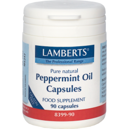 PEPPERMINT OIL (ΕΛΑΙΟ ΜΕΝΤΑΣ) LAMBERTS 50mg 90caps ΔΥΣΠΕΨΙΑ