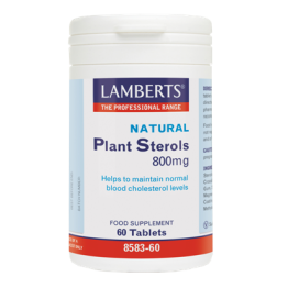 LAMBERTS PLANT STEROLS (ΦΥΤΟΣΤΕΡΟΛΕΣ)  800mg 60tabs