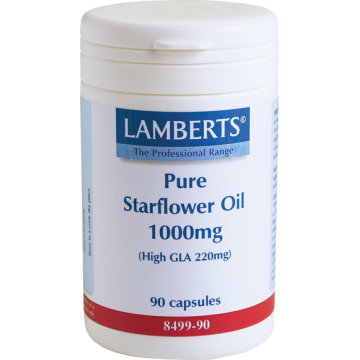 STARFLOWER OIL PURE (ΛΑΔΙ ΜΠΟΥΡΑΝΤΖΑΣ) LAMBERTS 1000mg 90caps ΦΥΣΙΚΑ ΑΝΤΙΦΛΕΓΜΟΝΩΔΗ