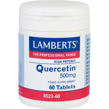 QUERCETIN (ΚΟΥΕΡΣΕΤΙΝΗ) LAMBERTS 500mg 60tabs ΑΝΑΠΝΕΥΣΤΙΚΕΣ
