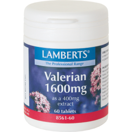 LAMBERTS VALERIAN (ΤΙΤΛΟΔΟΤΗΜΕΝΟ ΕΚΧΥΛΙΣΜΑ ΒΑΛΕΡΙΑΝΑΣ)  1600mg 60tabs