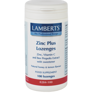 LAMBERTS ZINC PLUS LOZENGES (ΚΑΡΑΜΕΛΕΣ ΨΕΥΔΑΡΓΥΡΟΥ ΜΕ ΒΙΤΑΜΙΝΗ C & ΠΡΟΠΟΛΗ)  100lozenges LAMBERTS ZINC PLUS LOZENGES (ΚΑΡΑΜΕΛΕΣ ΨΕΥΔΑΡΓΥΡΟΥ ΜΕ ΒΙΤΑΜΙΝΗ C & ΠΡΟΠΟΛΗ)  100lozenges