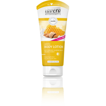 GENTLE BODY LOTION (ΚΡΕΜΑ ΣΩΜΑΤΟΣ ΜΕ ΒΙΟΛΟΓΙΚΟ ΓΑΛΑ ΑΜΥΓΔΑΛΟΥ & ΜΕΛΙ) LAVERA 200ml LAVERA NATURKOSMETIK