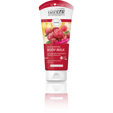 REGENERATING BODY MILK (ΓΑΛΑΚΤΩΜΑ ΑΝΑΔΟΜΗΣΗΣ ΣΩΜΑΤΟΣ ΜΕ ΒΙΟΛΟΓΙΚΟ CRANBERRY & ΑΡΓΑΝΕΛΑΙΟ) LAVERA 200ml LAVERA NATURKOSMETIK